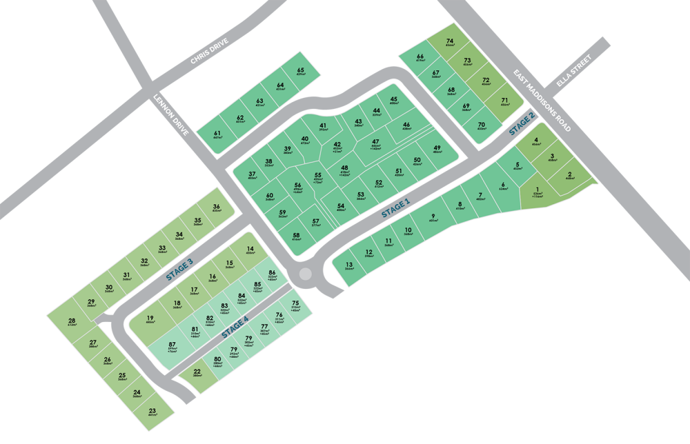 Pinewood Grange Site Location Master Plan